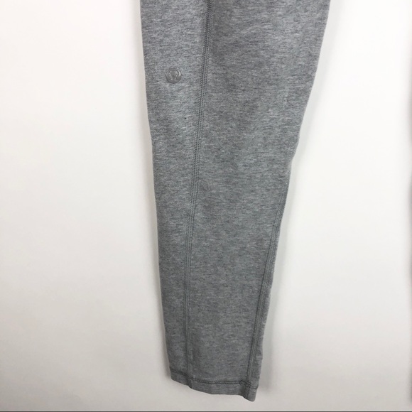 Lululemon Atman Pant Cotton Heathered Medium Grey - Picture 8 of 13